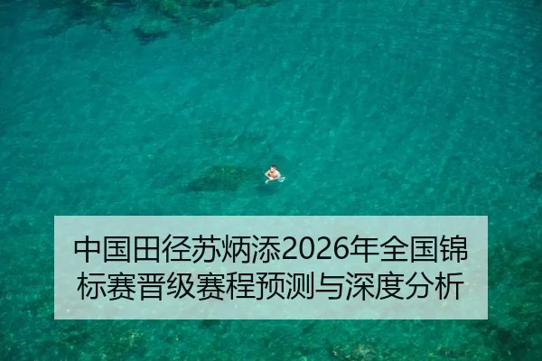 中国田径苏炳添2026年全国锦标赛晋级赛程预测与深度分析